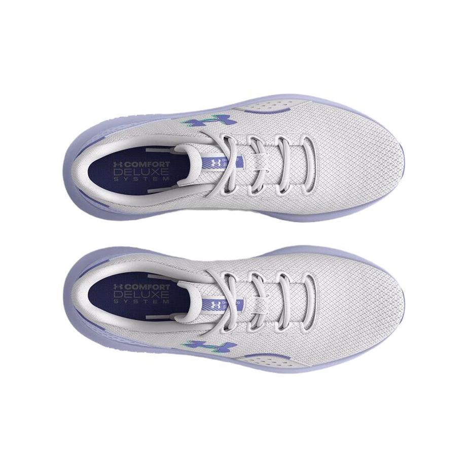 Under Armour Surge 4 Halo Grey Celeste Women Sneakers Starlight 3027007-101