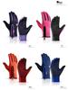 Unisex Windproof Water-Repellent Fleece-Lined Cycling Gloves with Touchscreen Capability
