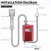 3800W Instant Tankless Heater 110V/220V LCD Display Heating Shower Faucet Electric Water Heater