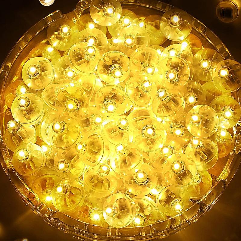 Mini LED Round Balloon Lights Colored Luminous Flash Tumbler Ball Lamp Lantern Light For Christmas Wedding Party Decor