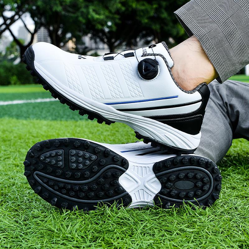 Fashion golf shoes men's lawn water shoes rotating shoes buckle sports shoes casual shoes personalized men's and women's sports shoes