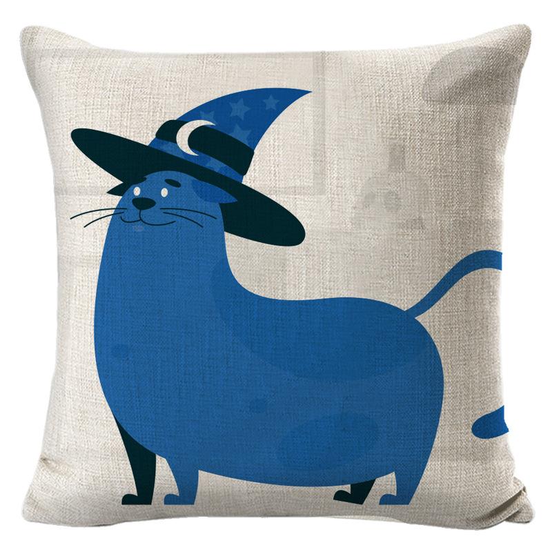 Pillow Christmas Pillowcase Set Home Bed Cushion Cover Office Sofa Waist Cushion