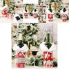 Elegant Knitted Snowflake Bottle Sleeve For Christmas Wine And Champagne Gifts
