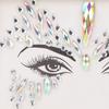 Face Rhinestones Stickers Shiny Glitter Eyes Facial Makeup Decorations for Festival Holiday