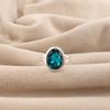 Apatite Gemstone 925 Sterling Silver Women Jewelry Handcrafted Pretty Ring Thanksgiving Gift For Her RR-80-15