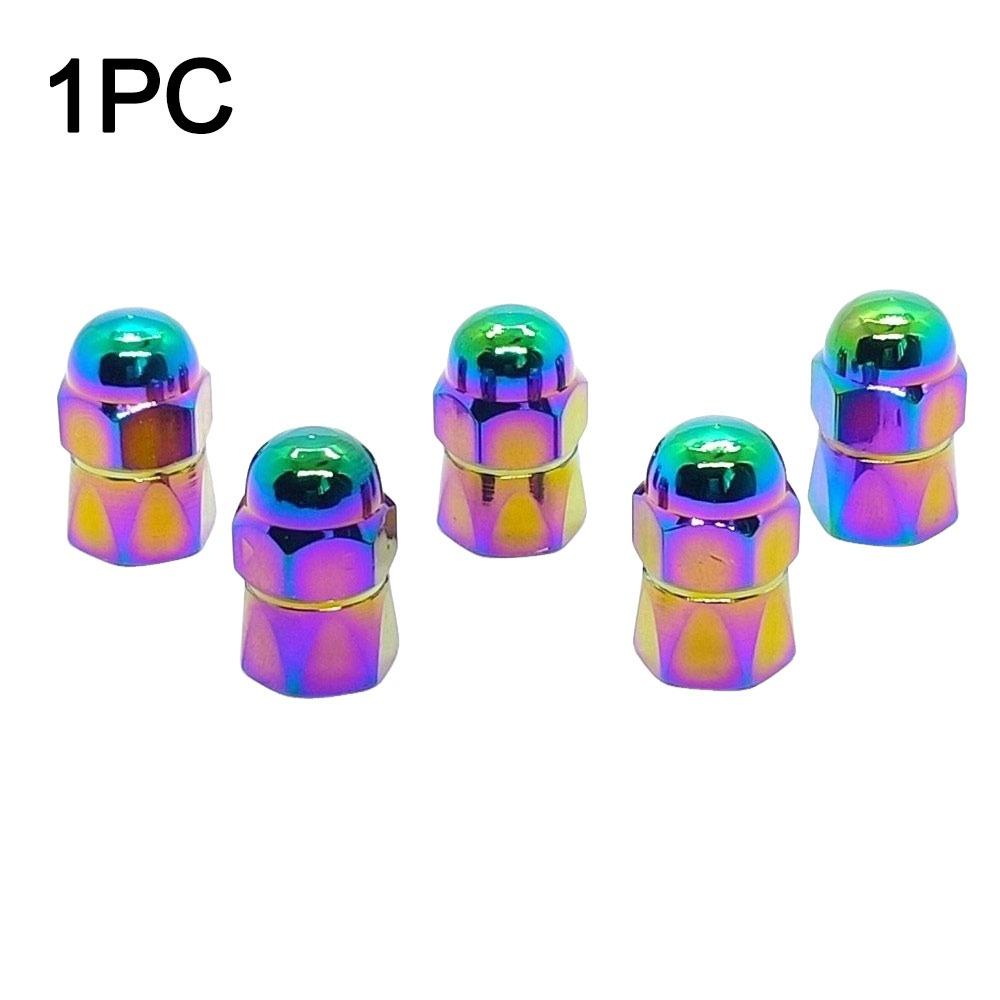 Aluminum Tire Valve Stem Caps Dustproof Wheel Valve Covers Valve Stem Caps Bike Motorcycle