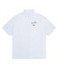 GLACK Gt153 Soden Short Sleeve Zip-Up Rash Guard (White)