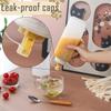 1pc Plastic Squeeze Sauce Bottle 800/1000ml Large Caliber Dressing Bottle Seasoning Bottle Kitchen Condiment Dispenser Gadgets