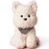 Cute Westie Plush Dog Stuffed Animal, Approx. 25cm, Fluffy, Birthday Gift