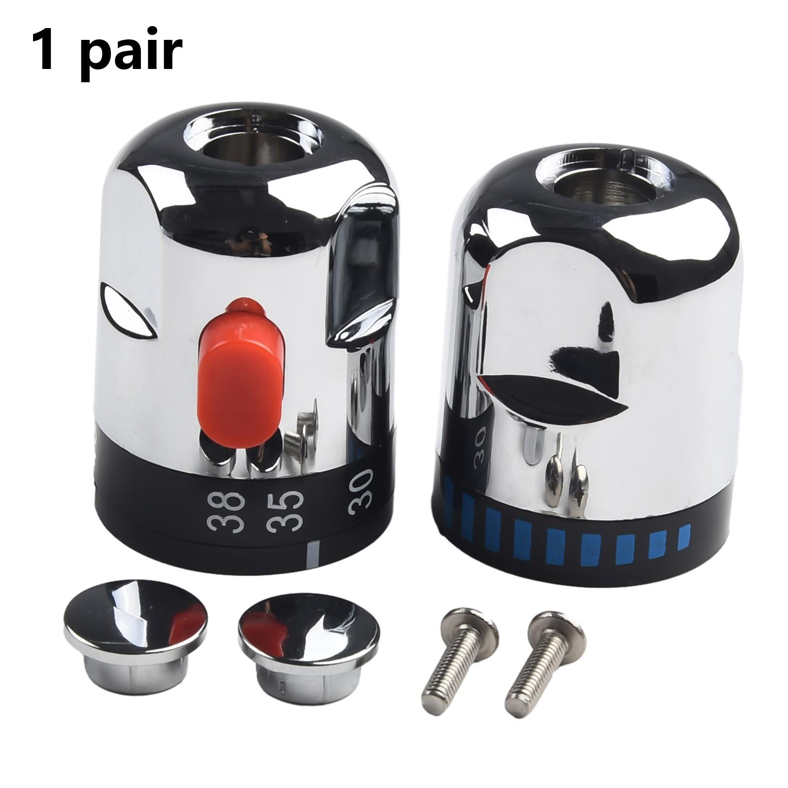 

Ручки управления Вкл/Выкл Душ Серебристый Термостатический АБС