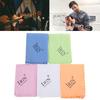 5 Stück Mikrofaser-Reinigungs- und Poliertuch, wiederverwendbares Gitarren-Wischtuch, Staubentfernungstuch für Musikinstrumente