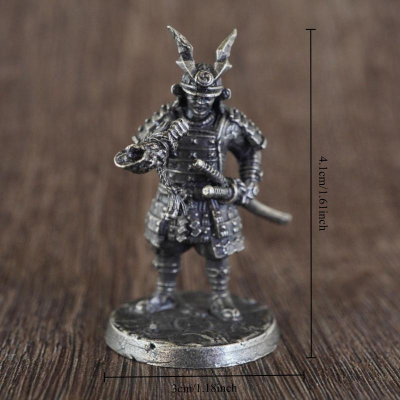 Brass War Legions Fearless Knight Soldier Models Miniature Figurine Collections Metal Chess Piece Table Game Ornament Gift