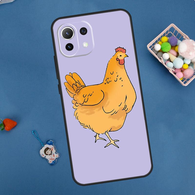 

Chubby Chicken Case For Xiaomi 14T Pro 13T 11T 12T 13 14 15 Ultra POCO X7 Pro X3 X5 X6 F5 F6 M6 Pro Cover Xiaomi 15