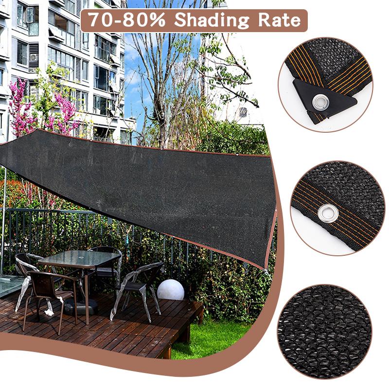 Garden Sunshade Cloth Outdoor Sun Shade Net Garden Sunshading Supplies Camping Sunshade Mesh for Car