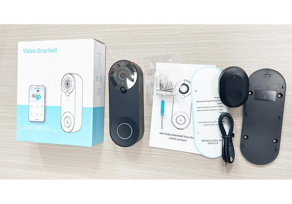 W3 Smart Wireless Video Doorbell with HD Visual Intercom and Voice Doodle