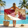 Asciugamano da Spiaggia Sevilla FC ad Asciugatura Rapida in Microfibra Assorbente Portatile da Viaggio per Nuoto