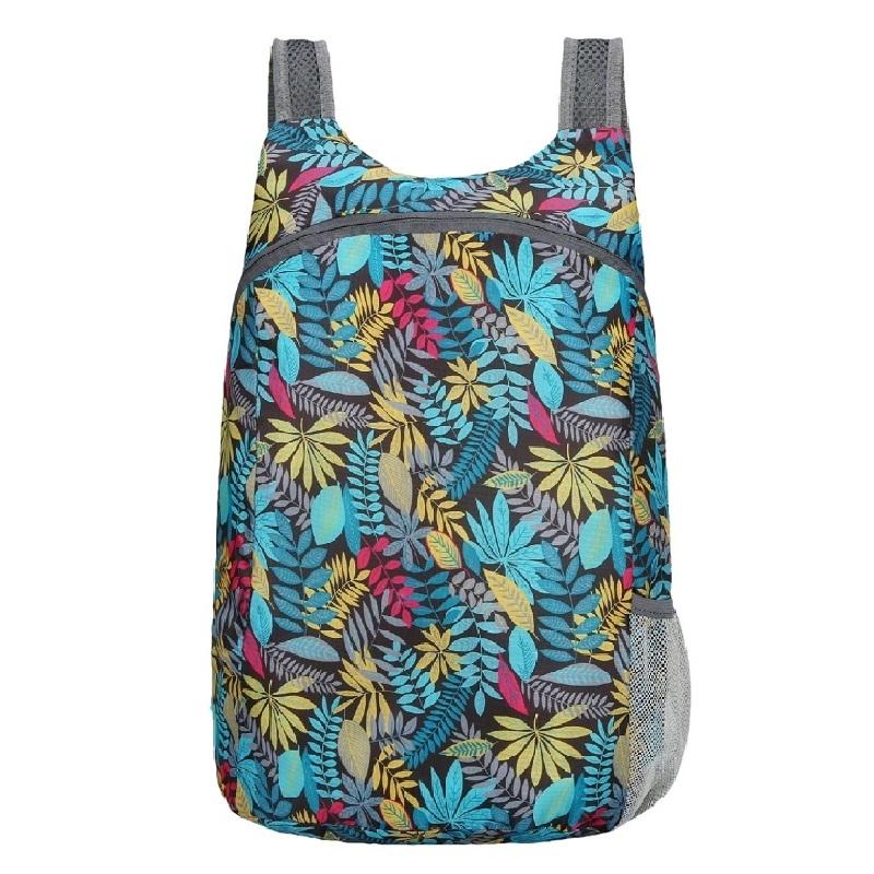 

Ультрапортативный складной рюкзак Легкий повседневный рюкзак Спортивная дорожная сумка Легко складной магазин лист