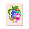 Colorful Boho Living Room Home Decor Positive Kind Girl Quote Poster Picture Wall Art Print Abstract Pink Flower Canvas Painting