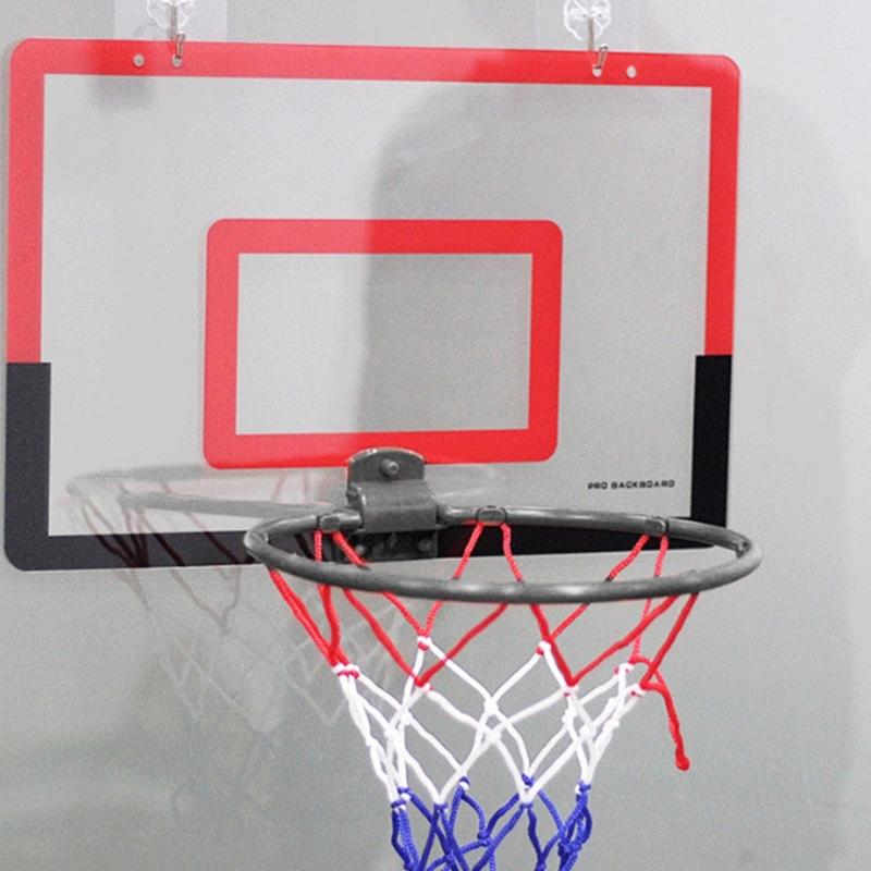 Home Exercise Basketball Hoop Wall Frame Stand Lifting Basket Hanging Backboard Portable Funny Small Basketball Hoop