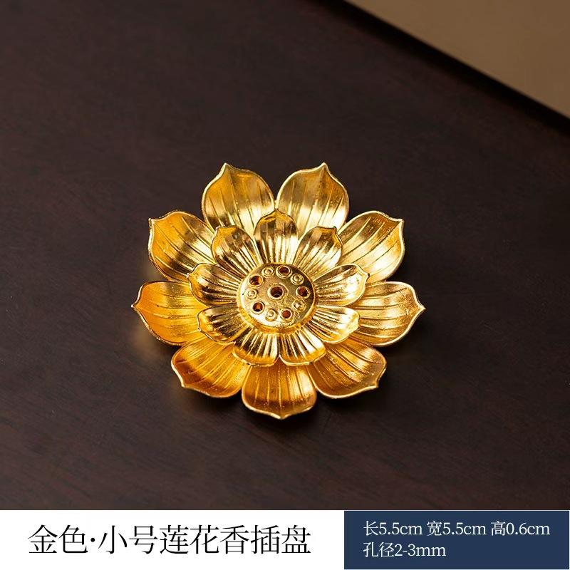 Lotus Incense Holder Multifunctional Incense Holder Incense Gourd Incense Holder Incense Holder Alloy Incense Holder 7