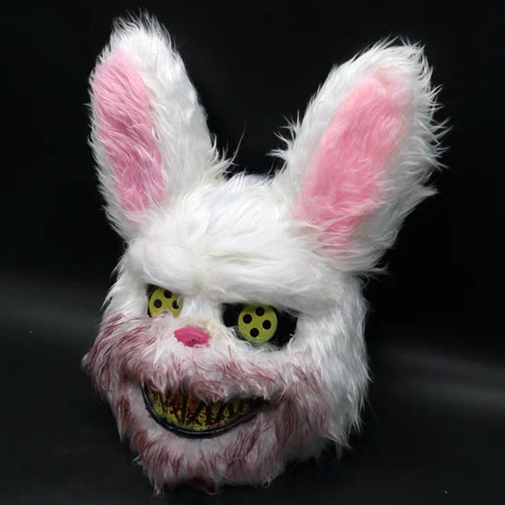 Evil Bloody Rabbit Mask Halloween Horror Masks Masquerade Party Cosplay Masque Tricky Mask