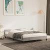 VidaXL Bed Frames with Headboard Slat Base Upholstered Bed Slat Frame Double Bed Adult Bedroom Furniture Grey 347567