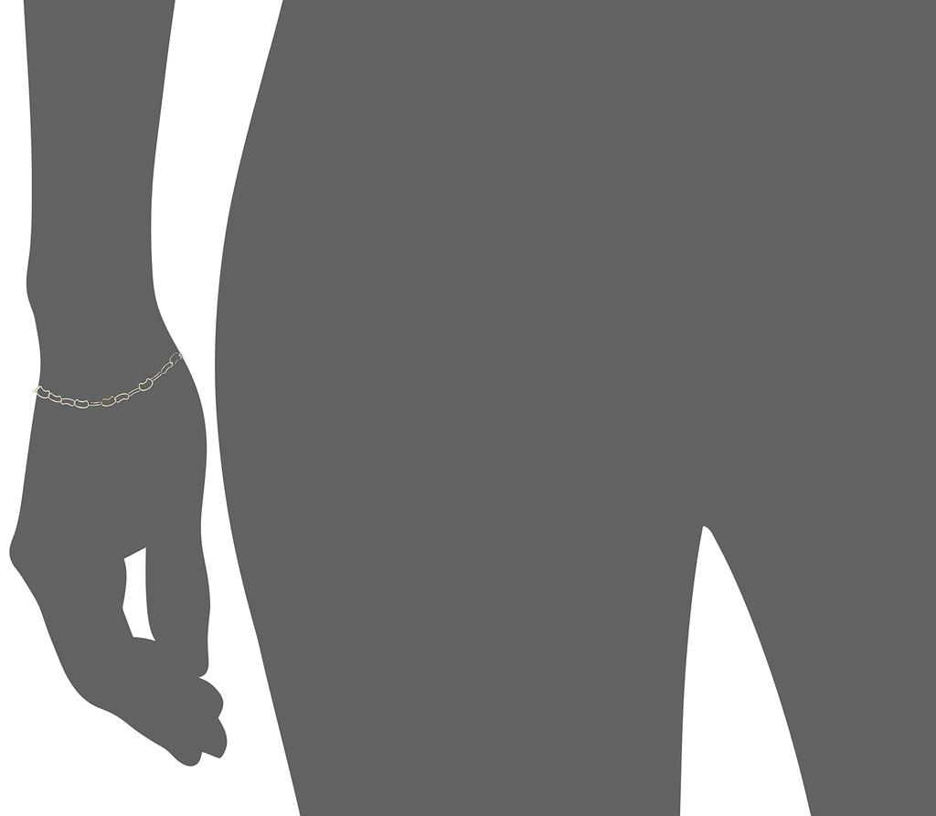Vendome Bracelet K10 Yellow Gold Cat Donation Eligible GJVB0100LSYG [Official] [VA Aoyama] [Me&Cats Product]