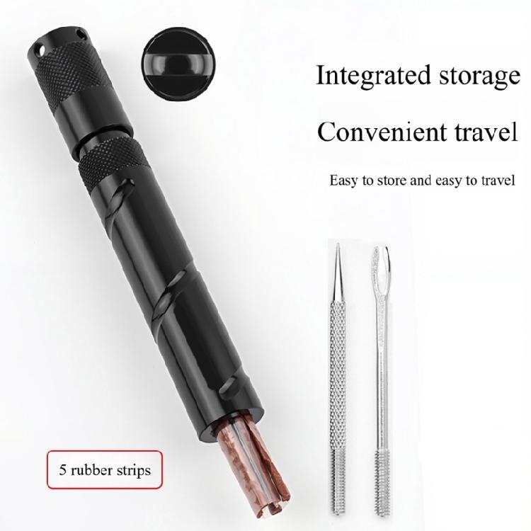 Portable Tubeless Bike Tire Repair Kits Bike Tire Maintenance Tool Rubber Strips for Road Mountain Bicycles Tyre Repair