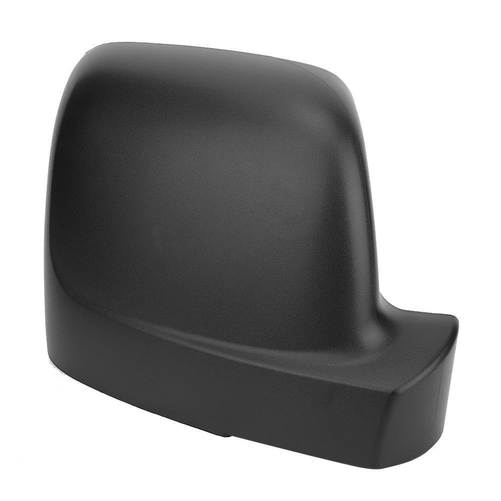 Paar Mattschwarze ABS Rückspiegelabdeckung Passend für Fiat Talento 2016  (Recht)