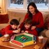 Double Sided Educational Wooden Flip Board Game Enhances Logical Thinking For Family Game Nights