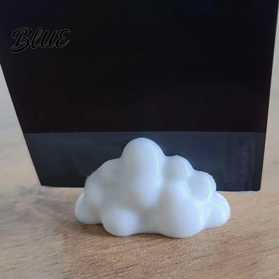 Display Stand For Photos 5Pcs 3D Printed Photo Stand, Decorative Rack, Lovely Cloud Shape Picture Multi-purpose Holder for Leaf Artwork Hand Paintings