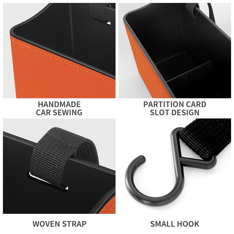 Car rear seat storage box, seat hook storage box, beverage and mobile phone storage box, car interior accessories