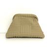 2025 Versatile Striped Knitted Handbag: Cloud Design, Large Capacity, Color Block, Daily Use.