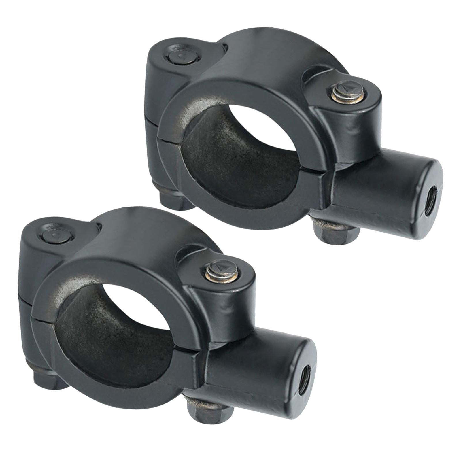 

2 шт. велосипедные зеркала крепление на руль алюминиевый сплав держатель зеркал регулируемое крепление для велосипедов и мотоциклов M6