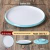 Nordic Melamine Round Plate