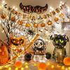 Halloween Kindergarten Party Wall Decor: Balloons & Props for Kids' Atmosphere