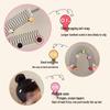 Girls' Summer Cartoon Baby Hair Comb - Gentle, Secure, Non-Damaging Hair Care Accessory