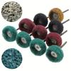 5-20 Pieces Mini Drill Bits Nylon Abrasive Brush Wire Polishing Wheel Rotary Hand Tools Accessories Set Rust Remover