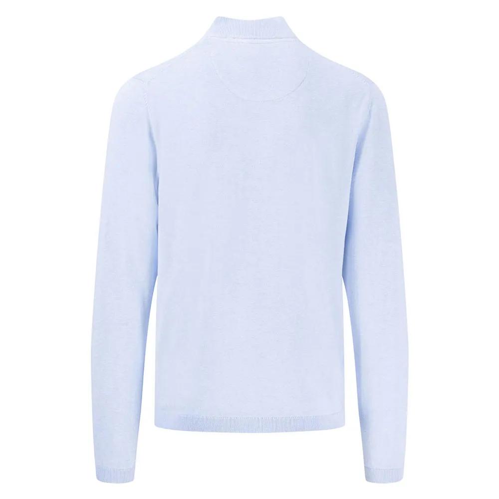 Fynch Hatton Half-Zip Sweater Air Cotton