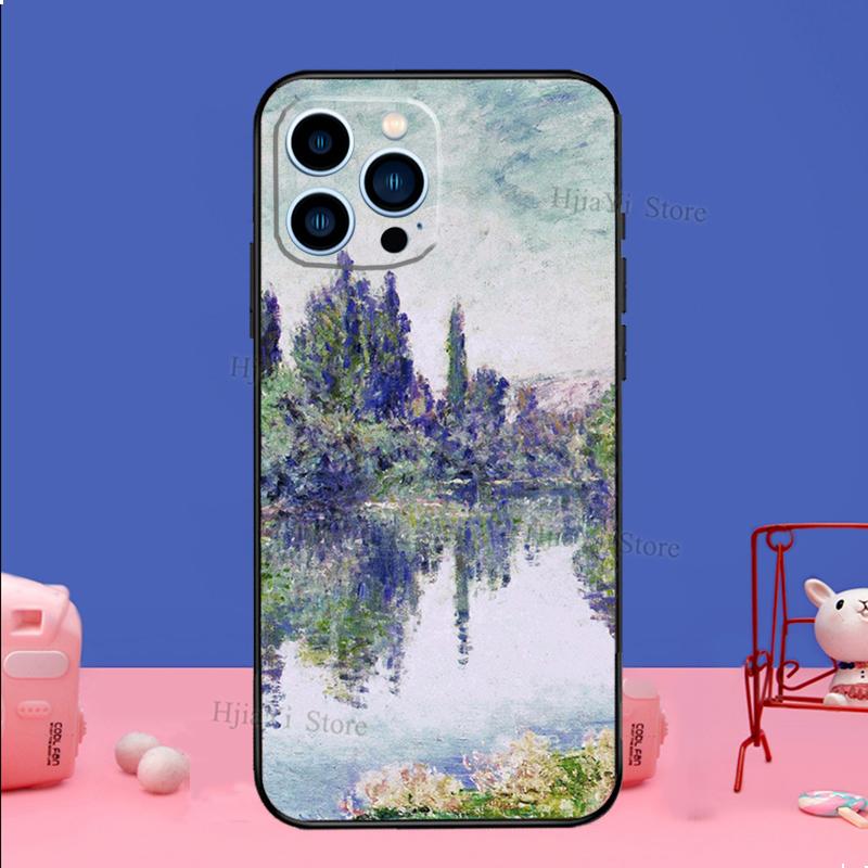 

Чехол для телефона с пейзажной масляной краской для iPhone Samsung Galaxy Redmi Xiaomi Oppo OnePlus Note SA 7 8 9 10 11 12 13 14 20 21 22 23 53 54 Pro Max Ultra iPhone 12 Pro