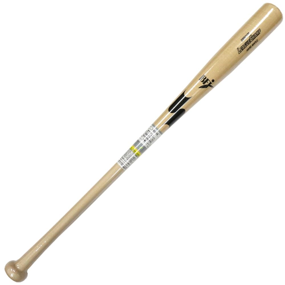 

[SSK] SSK Hard Wooden Bat League Champ Maple No Hollowout sbb3100 84cm Gold Book Type (T6)