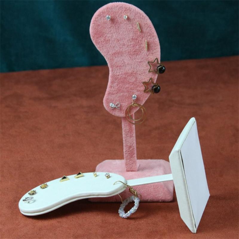 Hanger Ketting Oorbellen Sieraden Mini Display Houder Standaard Vitrine Oorbel