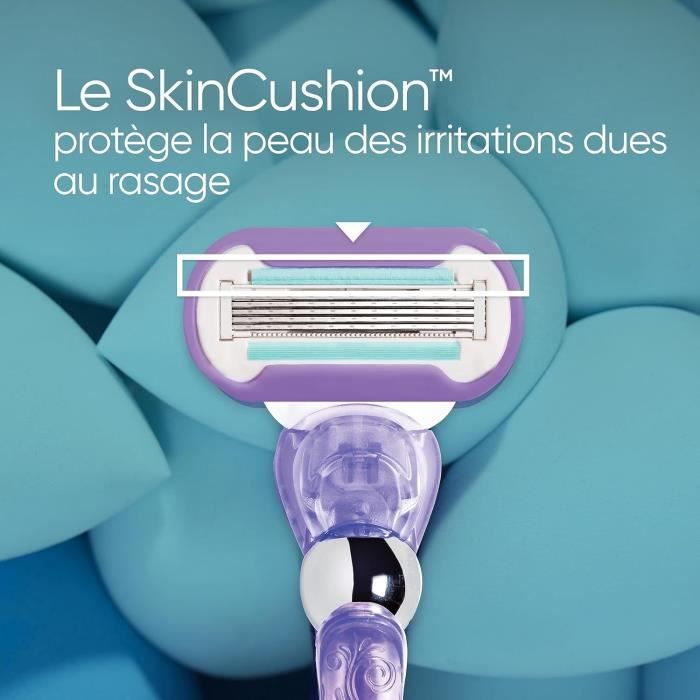 Lames De Rasoir - GILLETTE VENUS - Deluxe Smooth Swirl - Lot De 10 - 5 Lames - Ruban Hydratant