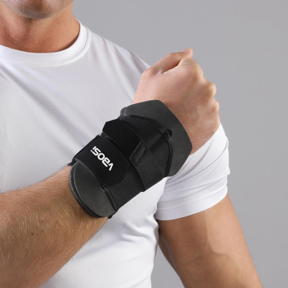 

Sponge Filled Wrist Hand Brace Polyester Carpal Tunnel Splint Sports Safety Accessories M