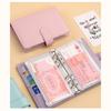 Seraphelix Household Management Pouch A6 Binder 6 Holes Labeled File 12 Pockets Storage Budget Management Tool Perfect for Money Management Business
