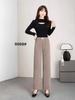 High-Waist Autumn Wool-Cashmere Slimming Pants for Women