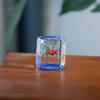 Transparent Mini Pocket Fish Ornaments Simulation Cartoon Miniature Aquarium Ornament Decorative Handcrafted