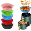 Silicone Food-Grade Square Air Fryer Pan: High Temp Resistant & Easy To Clean