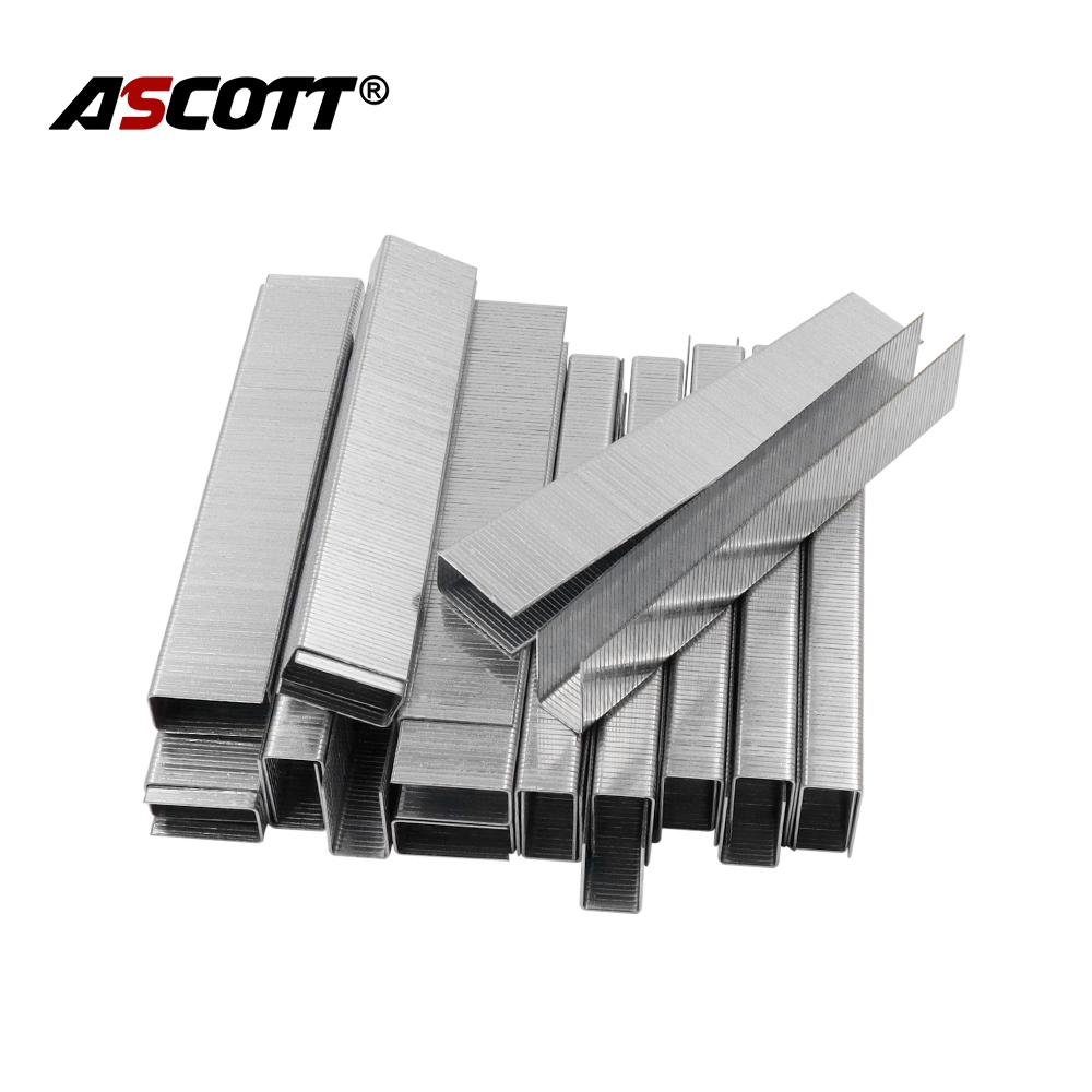 1000pcs 20ga Staples 11.2mm Crown Nails 10/13/22mm U-shape Nail Gun Nails Furniture Staples Upholstery Carpentry Tacks