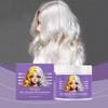Deep nourishing purple hair mask moisturizing, smooth and easy to comb without knots, reducing frizz and silky hair mask 100g